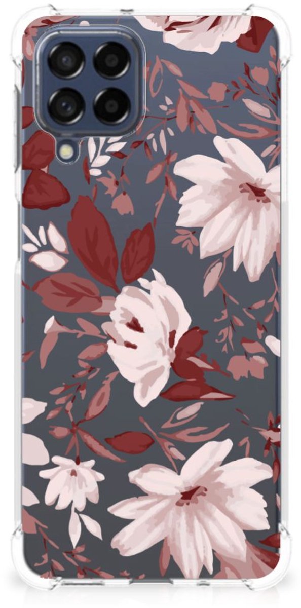Back Cover Samsung Galaxy M53 Watercolor Flowers