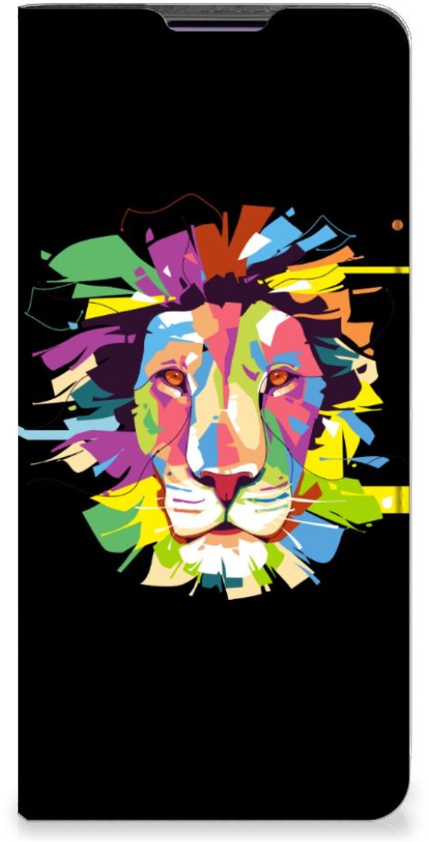 Motorola Edge 30 Pro Magnet Case Lion Color