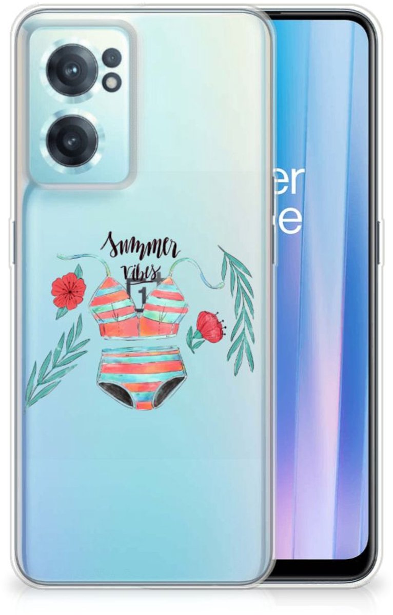 OnePlus Nord CE 2 5G Telefoonhoesje met Naam Boho Summer