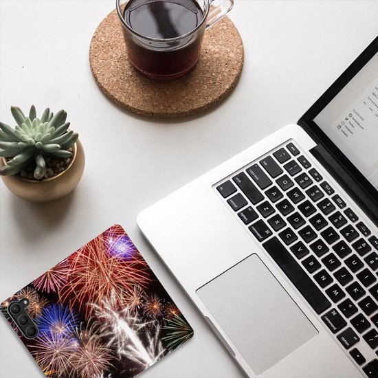 Coque Smartphone Cadeau Noël Samsung Galaxy S23 Plus Coque portefeuille Fireworks