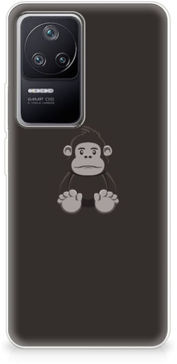 Xiaomi Poco F4 Telefoonhoesje met Naam Gorilla