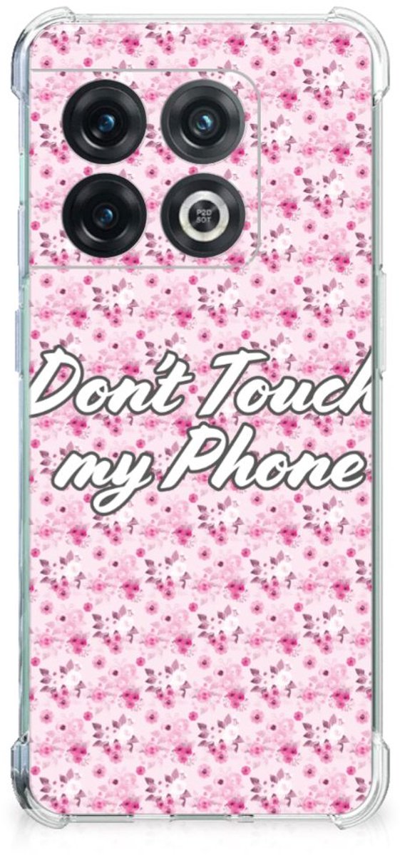 OnePlus 10 Pro Anti Shock Case Flowers Pink DTMP