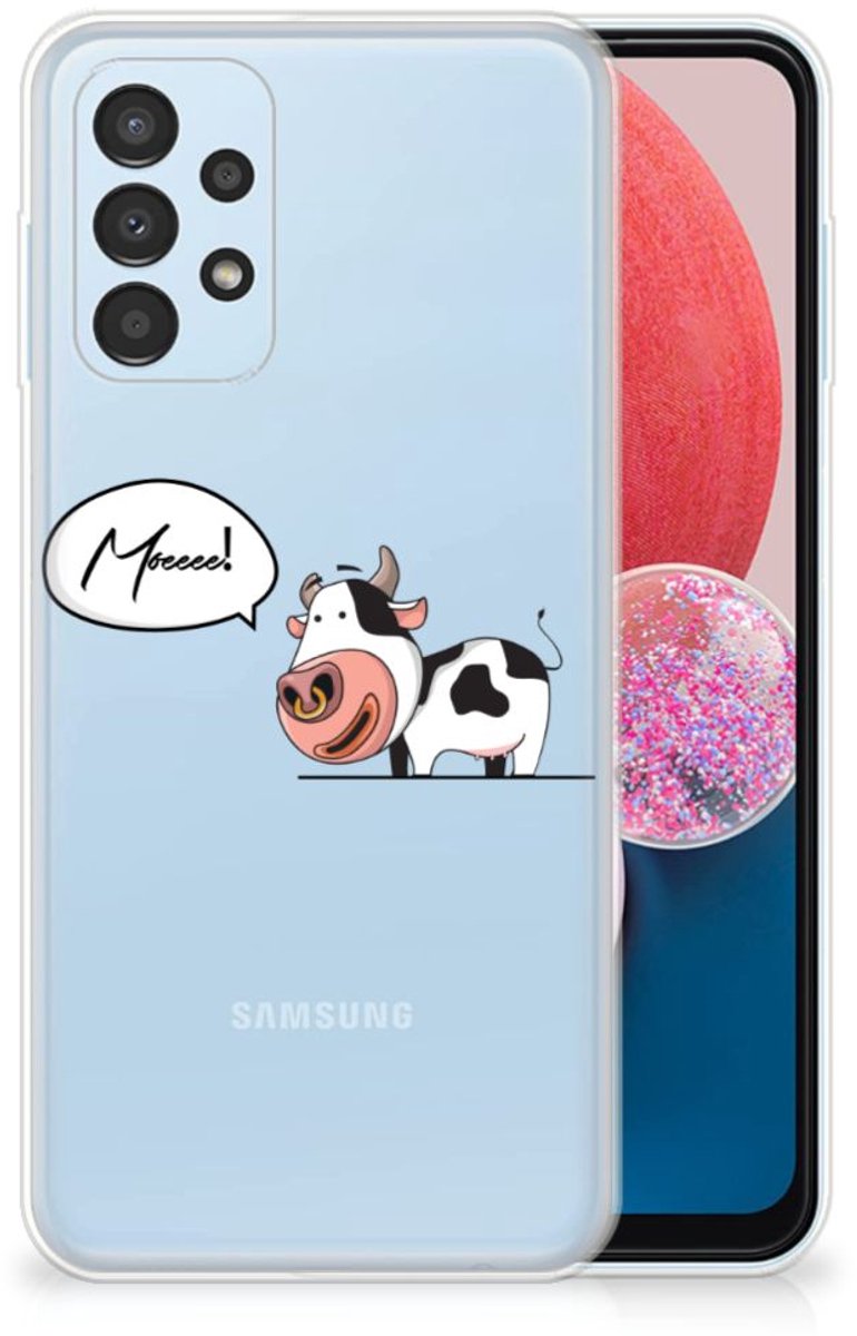 Samsung Galaxy A13 4G Telefoonhoesje met Naam Cheeky Cow
