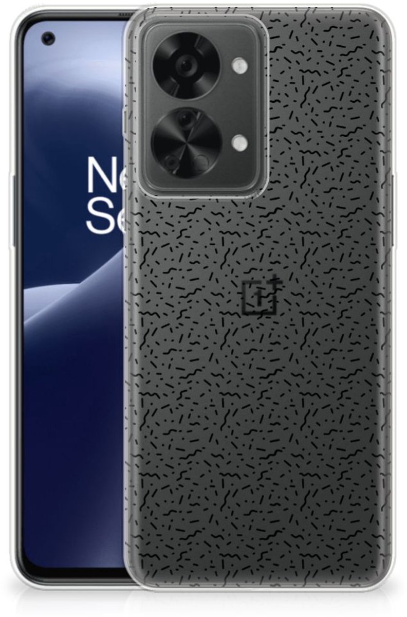 OnePlus Nord 2T TPU bumper Stripes Dots