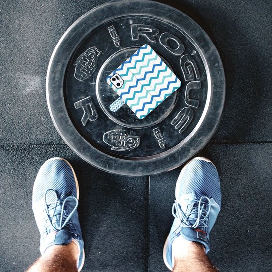 Coque OPPO Find X5 Pro Zigzag Blauw