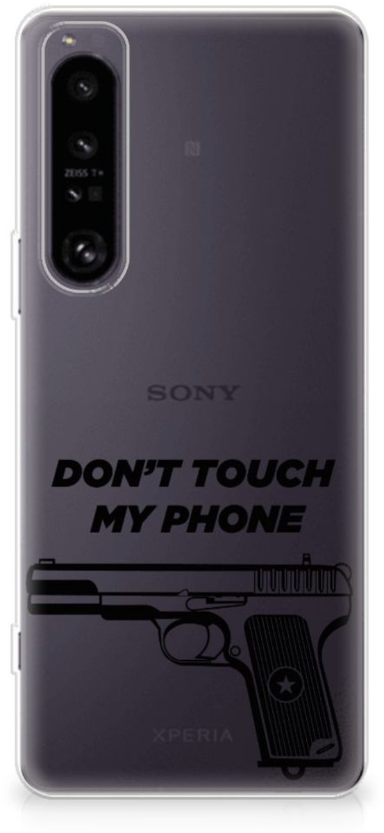 Sony Xperia 1 IV Silicone-hoesje Pistol DTMP