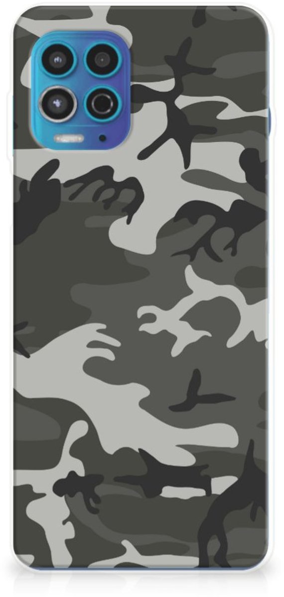 Motorola Moto G100 TPU bumper Army Light