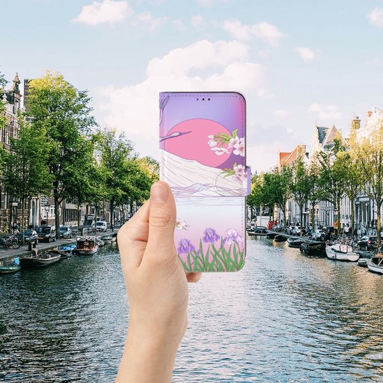Coque de Protection pour Samsung Galaxy A22 5G Portefeuille Flying Bird Cadeaux pour les Femmes