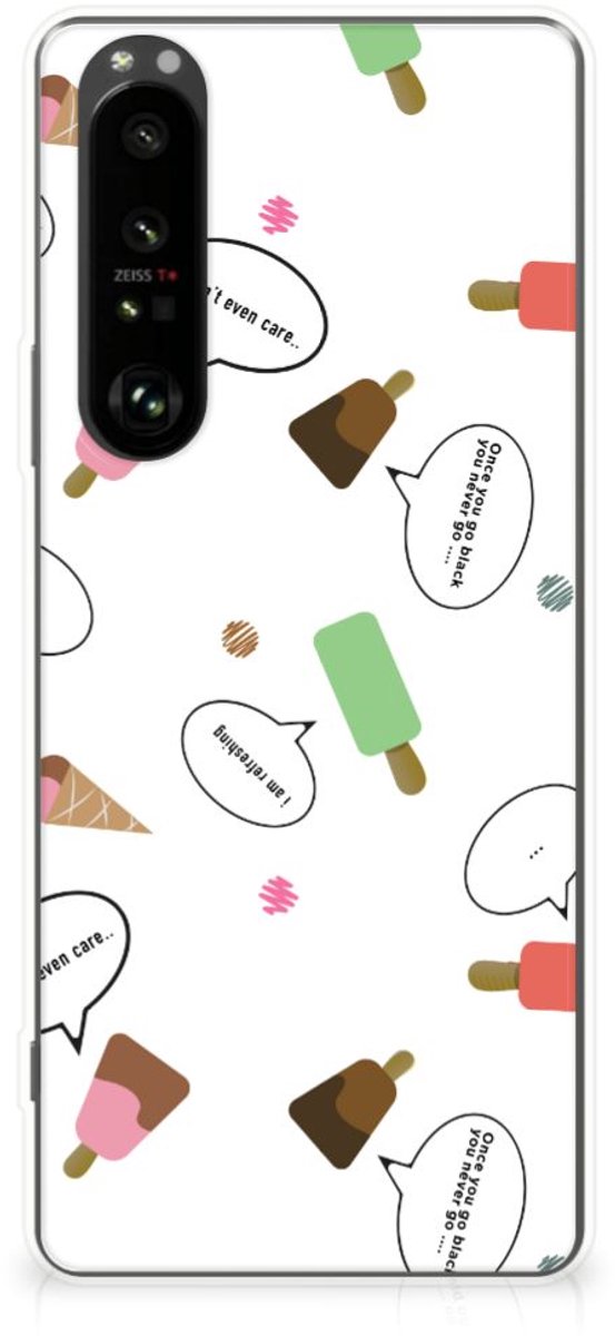 Sony Xperia 1 III Siliconen Case IJsjes