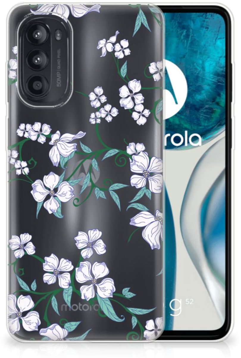 Motorola Moto G52/G82 Uniek TPU Case Blossom White