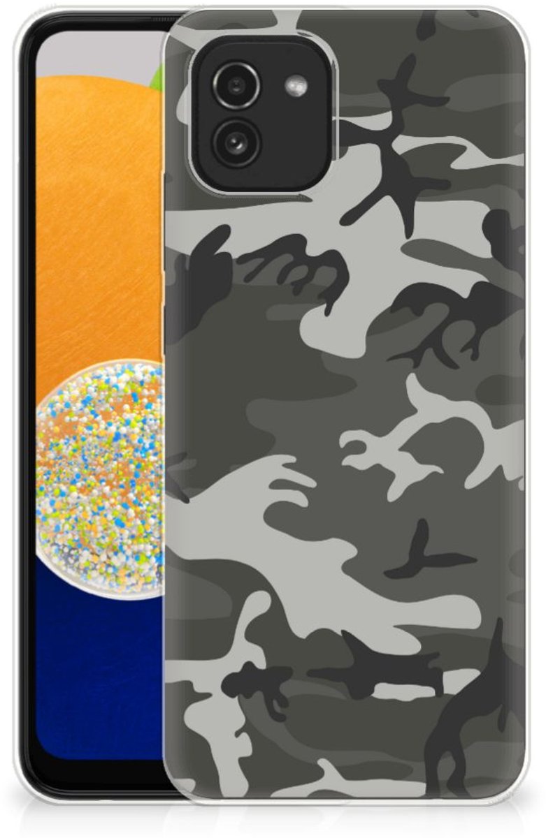 Samsung Galaxy A03 TPU bumper Army Light