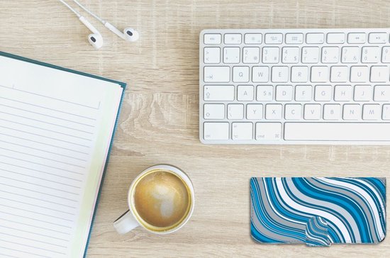 Housse pour Sony Xperia 10 II Coque Vagues Bleues