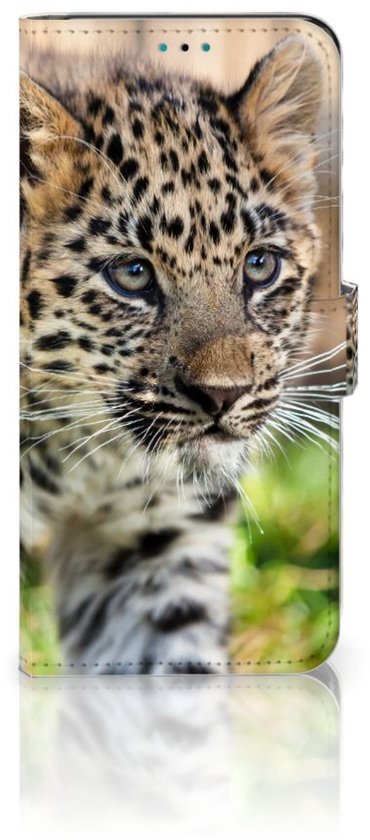 Étui pour téléphone portable Motorola Moto G10 | G20 | Housse de protection G30 avec photo Bébé léopard