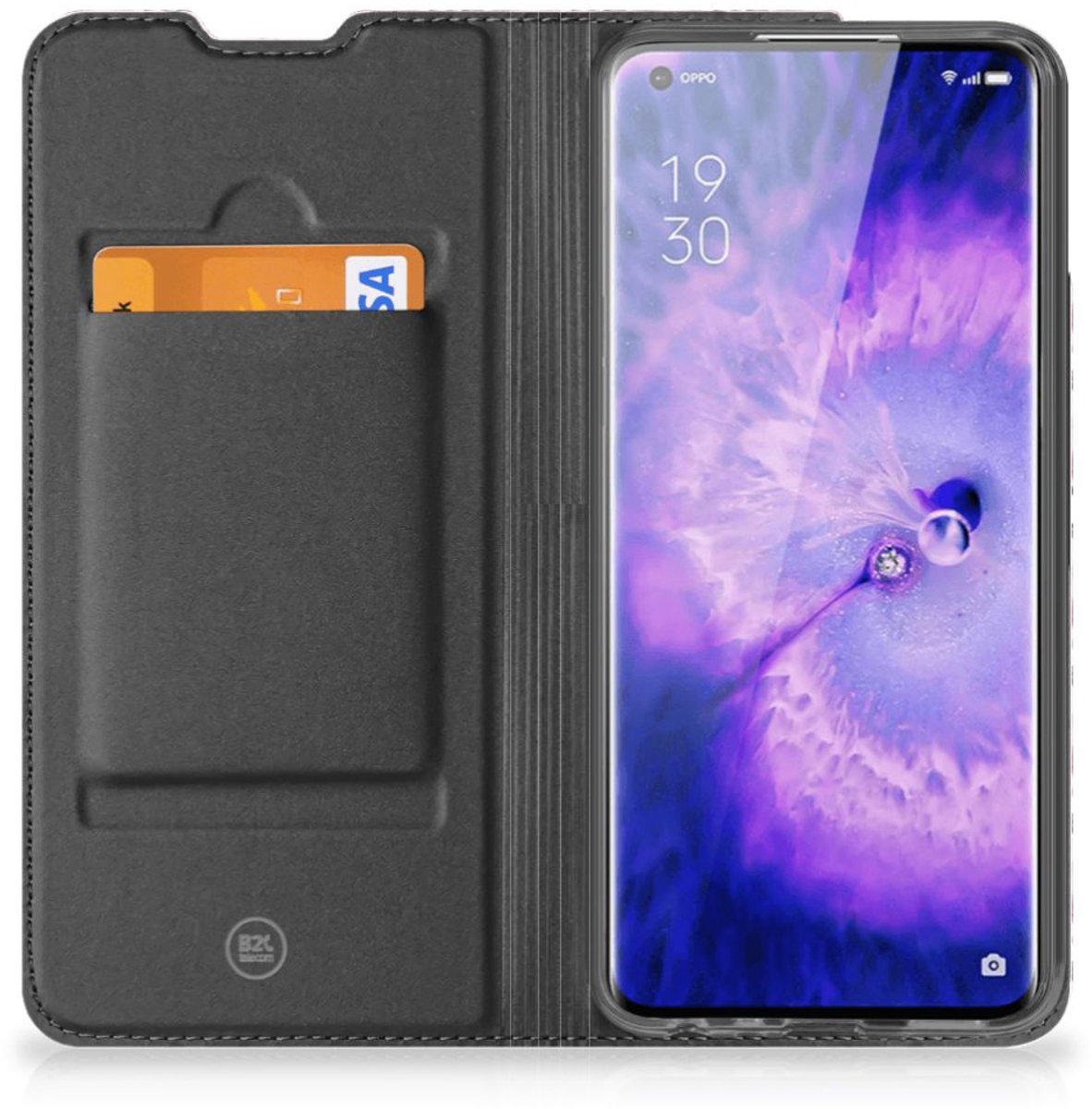 OPPO Find X5 Pro Design Case Flowers Pink DTMP