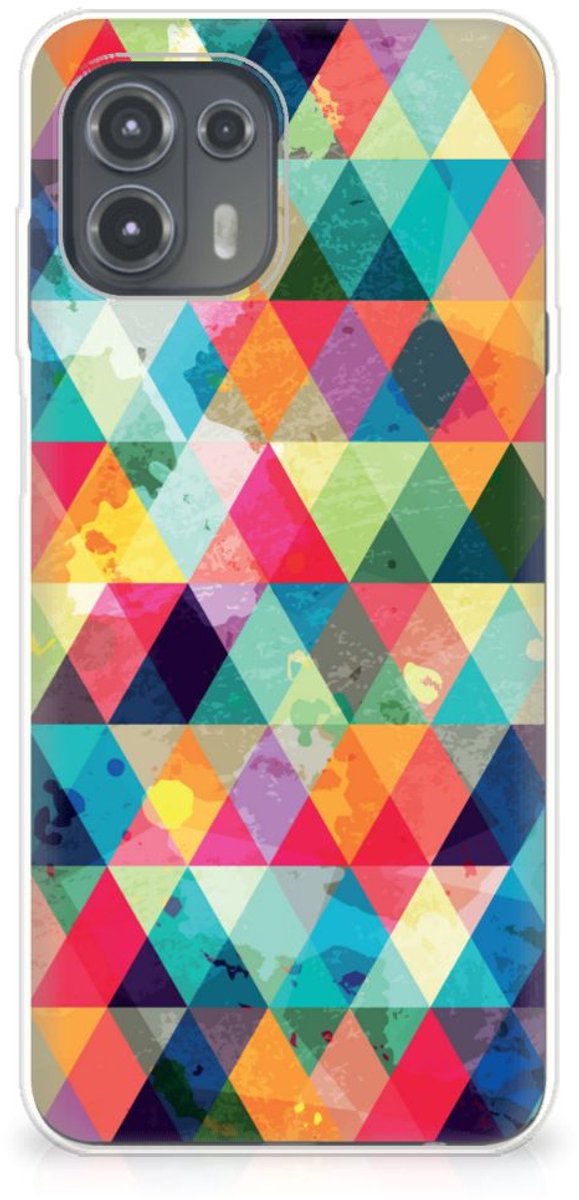 Motorola Edge 20 Lite TPU bumper Geruit