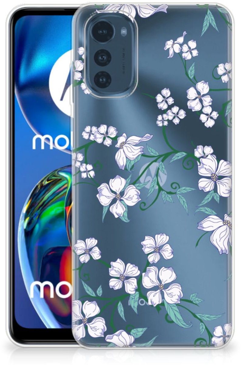 Motorola Moto E32/E32s Uniek TPU Case Blossom White