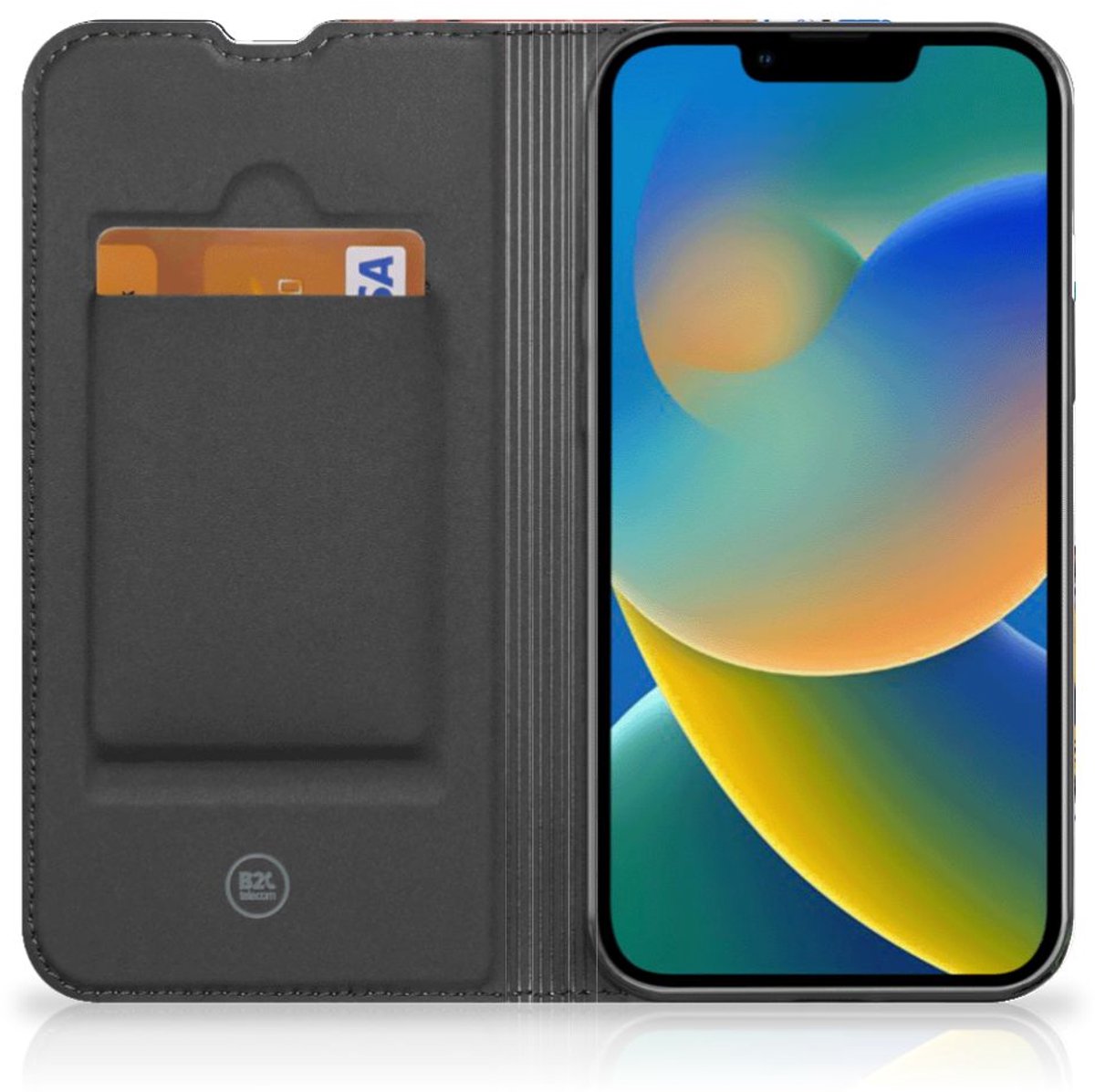iPhone 14 Stand Case Kentekenplaten
