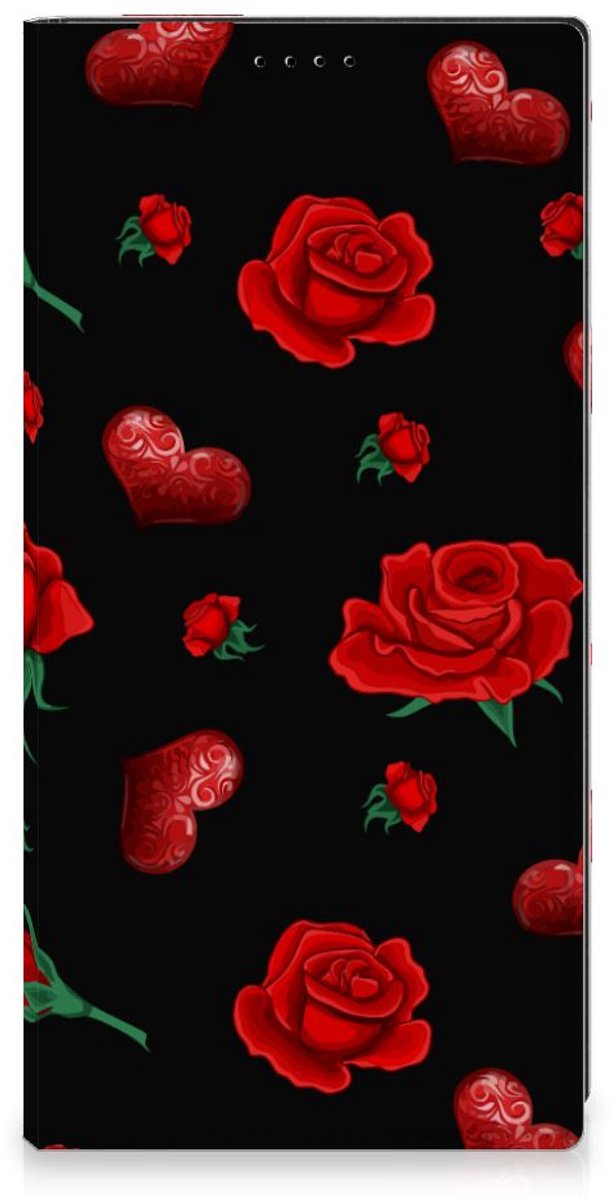 Standcase Hoesje voor Samsung Galaxy S23 Ultra Magnet Case Valentine