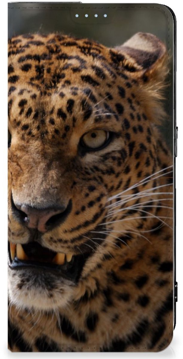 Standcase Hoesje voor OPPO Reno8 Pro Hoesje maken Luipaard