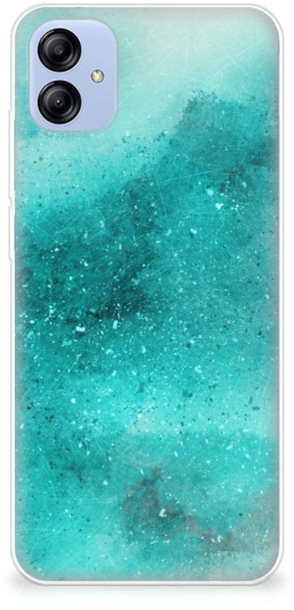 Hoesje maken Samsung Galaxy A04e Painting Blue