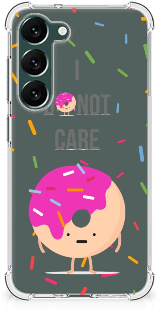 Samsung Galaxy S23 Plus Beschermhoes Donut Roze
