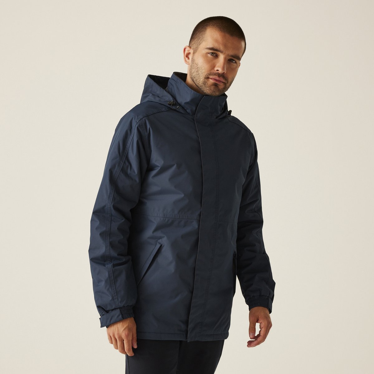 Jas Hiking Heren Blauw
