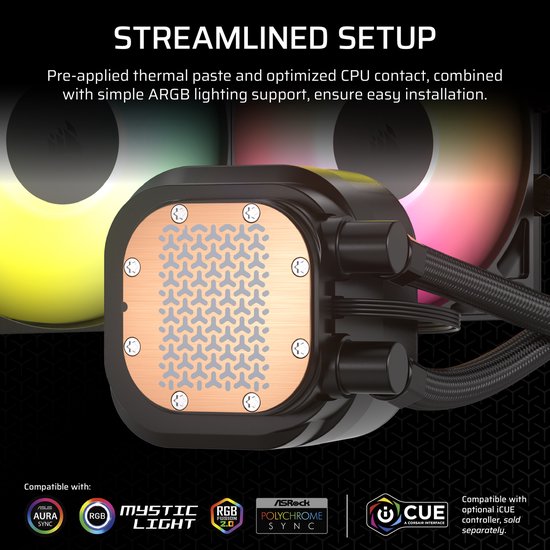 Corsair NAUTILUS 240 RS (Black) (8/8)