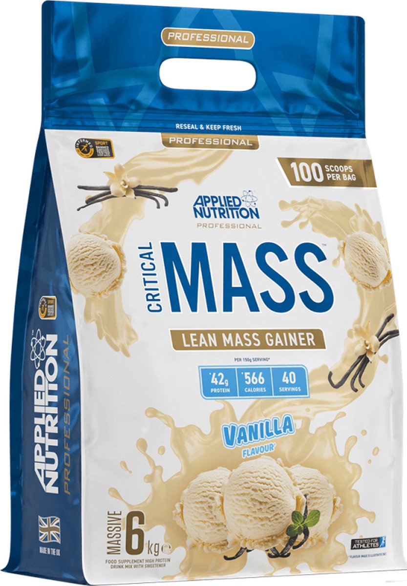 Goedkoopste Critical Mass Professional 6000gr Vanille