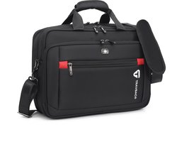 TRAVBAG® 15.6 Inch Laptoptas – Waterafstotend – Laptop Tas met Extra Opbergruimte – Geschikt voor Werk, School, Reizen
