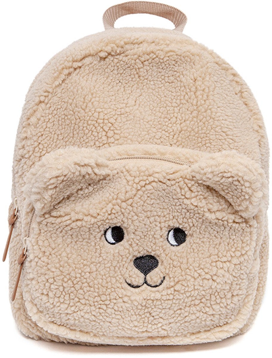 Rugtas Teddy Sand | Petit Monkey - Teddy kindertas - Teddy schooltas - rugtas kind