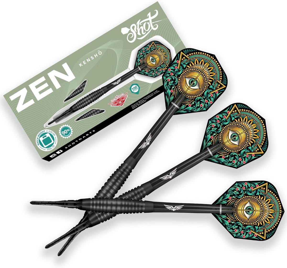 Dartpijlen 90% Tungsten Soft Tip voor Pijltjesbord