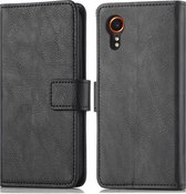 iMoshion Étui adapté pour Samsung Galaxy Xcover 7 avec porte-cartes - Bookcase iMoshion Luxe - Zwart