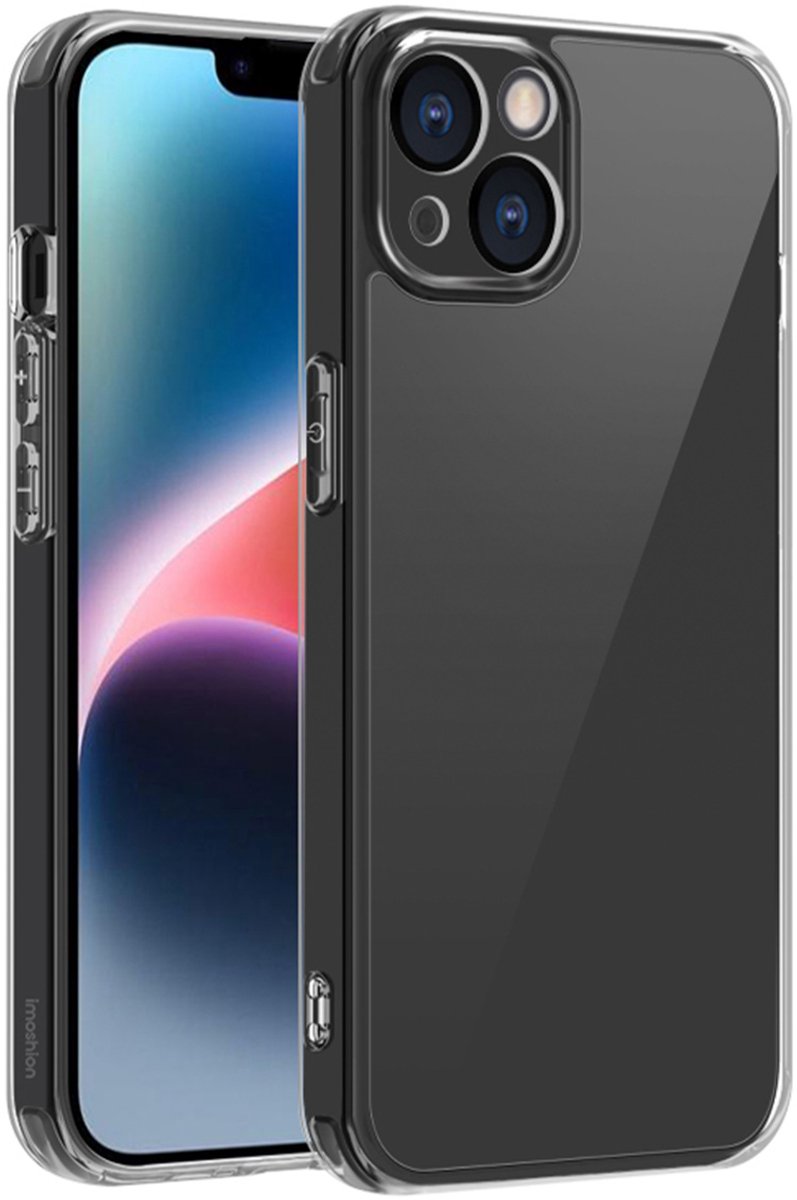 imoshion Hoesje - Geschikt voor Apple iPhone 14 - Protective Backcover - Transparant