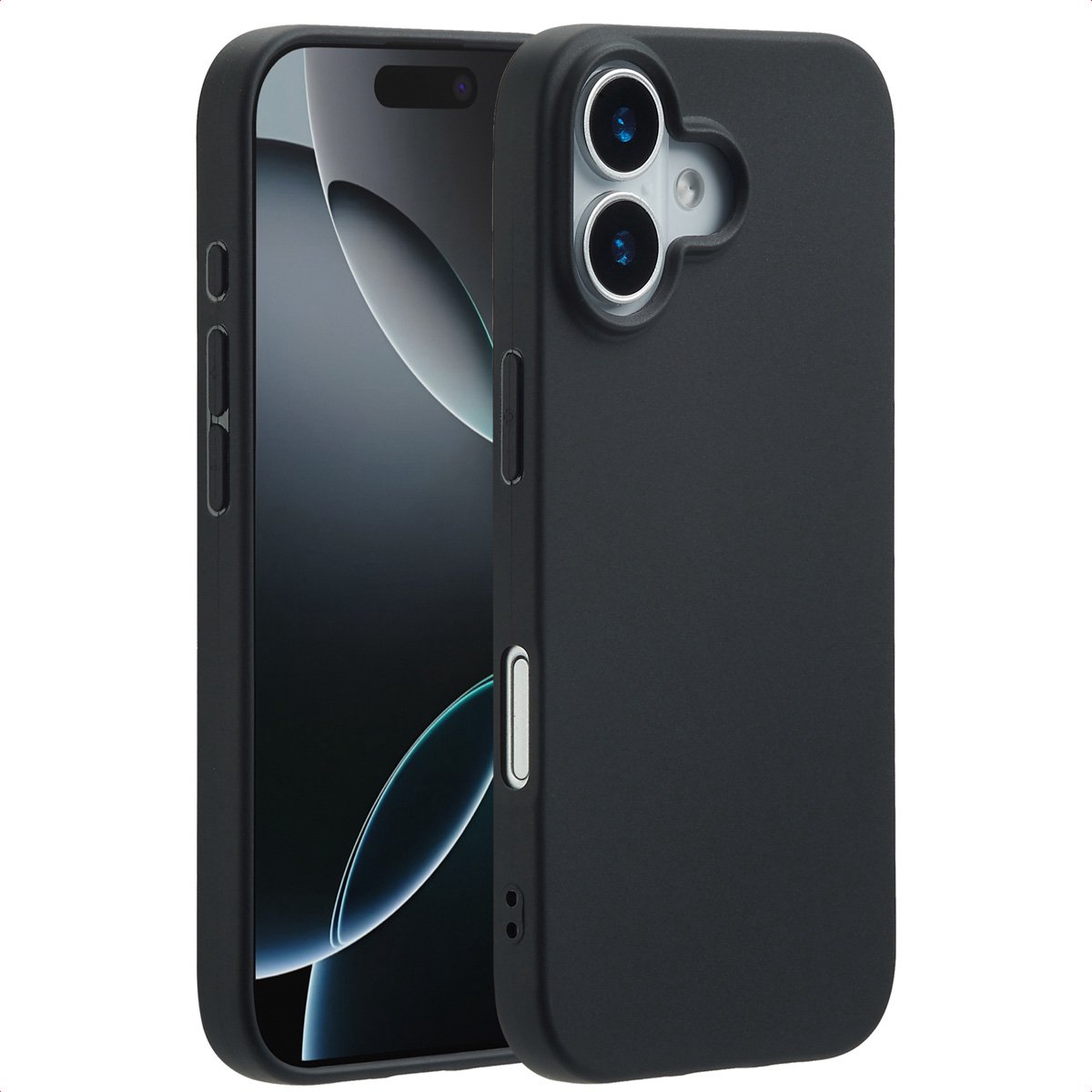 imoshion Hoesje - Geschikt voor Apple iPhone 17 - Color Backcover - Zwart