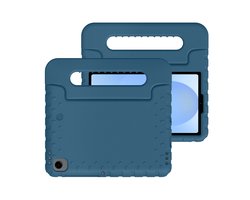 imoshion Tablet Hoes Kinderen - Geschikt voor Samsung Galaxy Tab A11 / A9 8.7 inch - Kidsproof Kinder Hoes - Donkerblauw