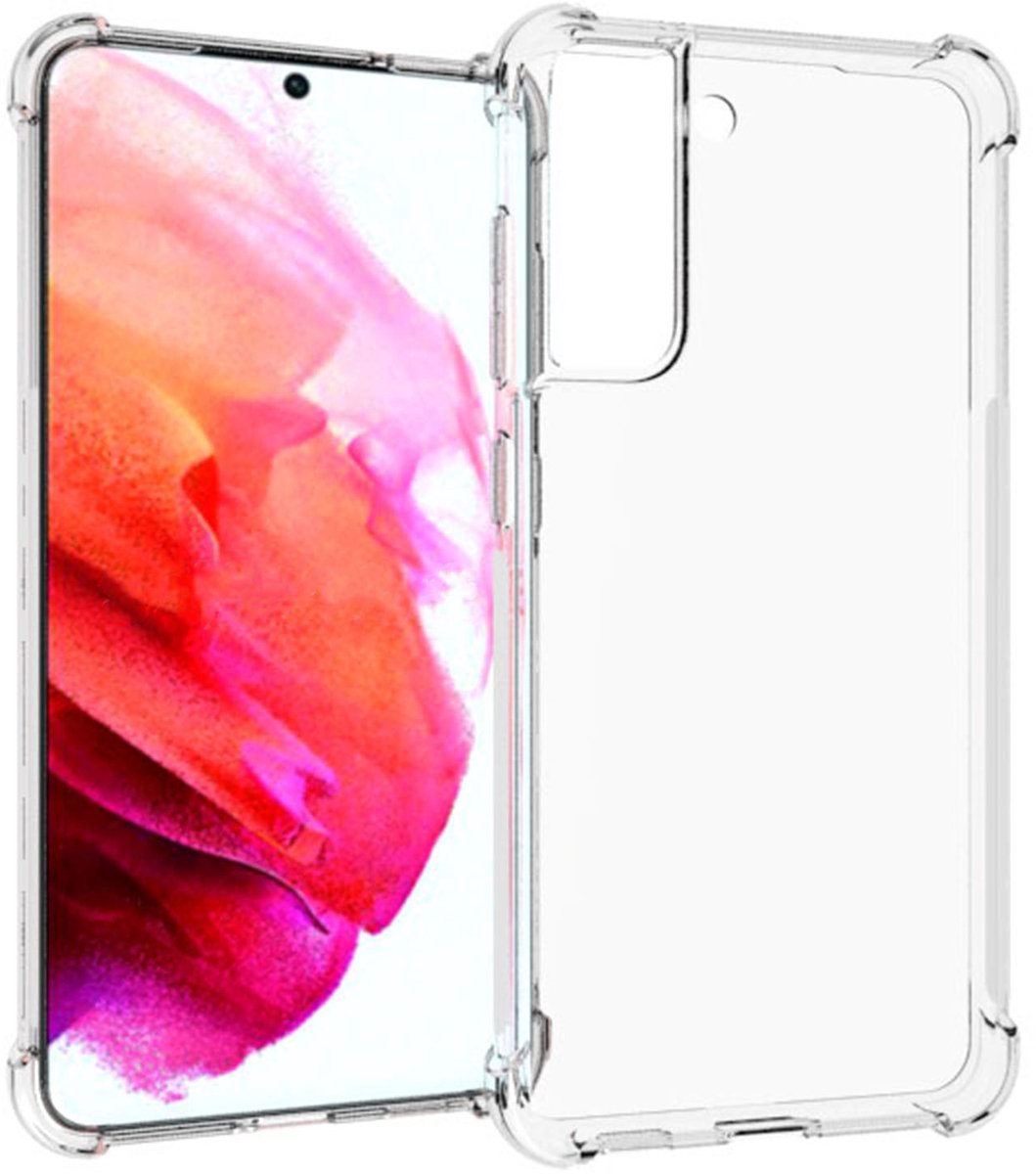imoshion Hoesje - Geschikt voor Samsung Galaxy S21 FE - Shockproof Case - Transparant