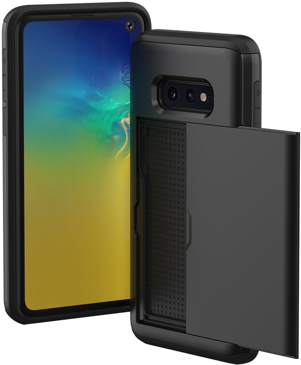 imoshion Hoesje met Pasjeshouder - Geschikt voor Samsung Galaxy S10e - Zwart