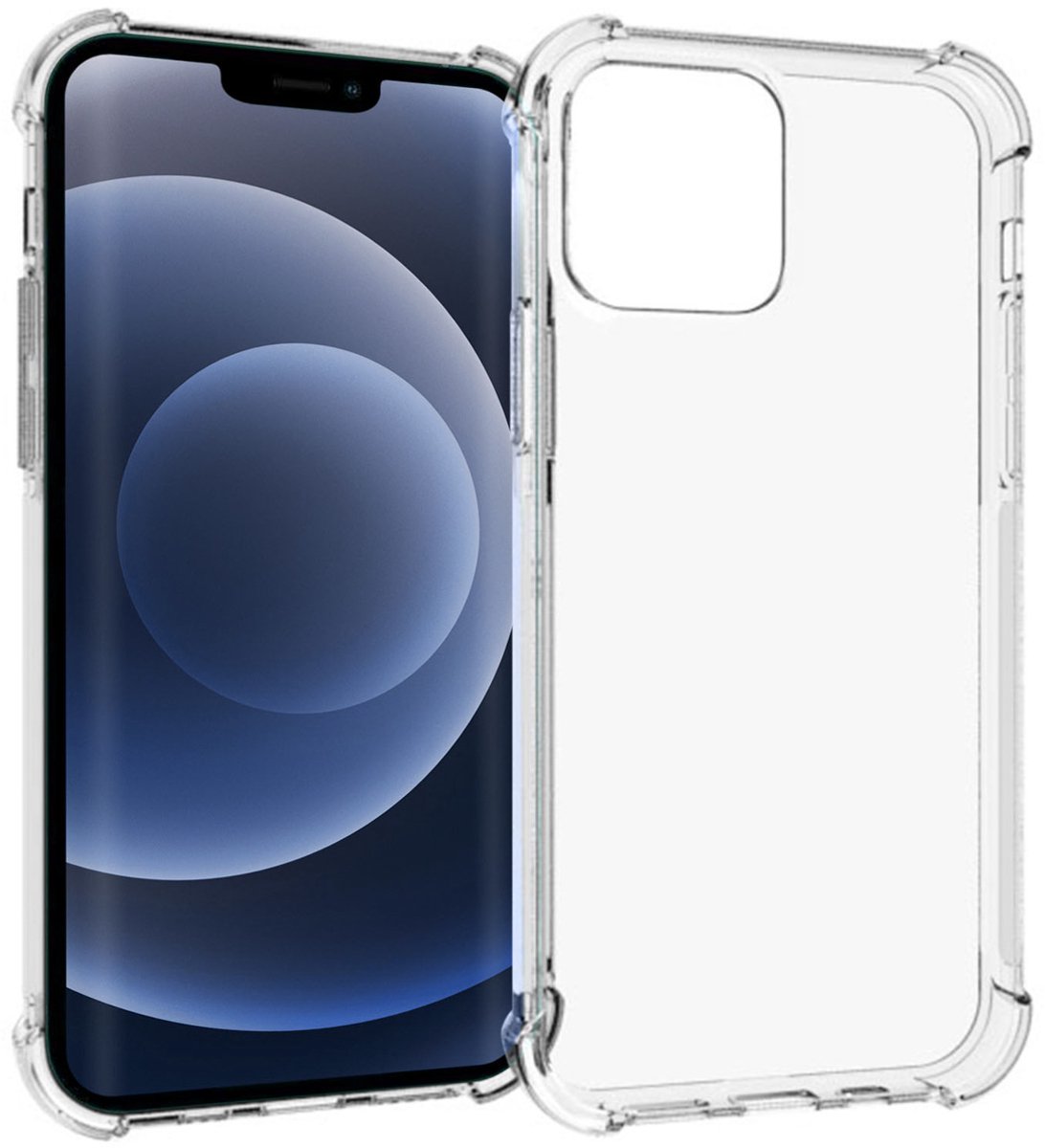 imoshion Hoesje - Geschikt voor Apple iPhone 13 Pro - Shockproof Case - Transparant