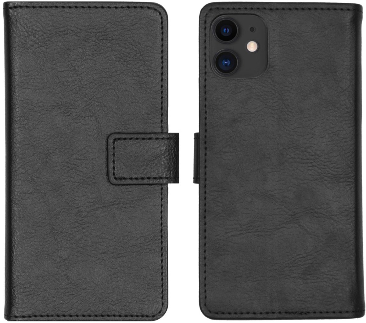 imoshion Hoesje - Geschikt voor Apple iPhone 11 - Luxe Bookcase - Zwart