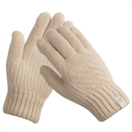 Yaopelky Vingerloze omkeerbare handschoenen voor dames en heren, gebreide winterhandschoenen met duimkap, thermisch, medium en volledige afdekking, Donkergrijs, Eén maat