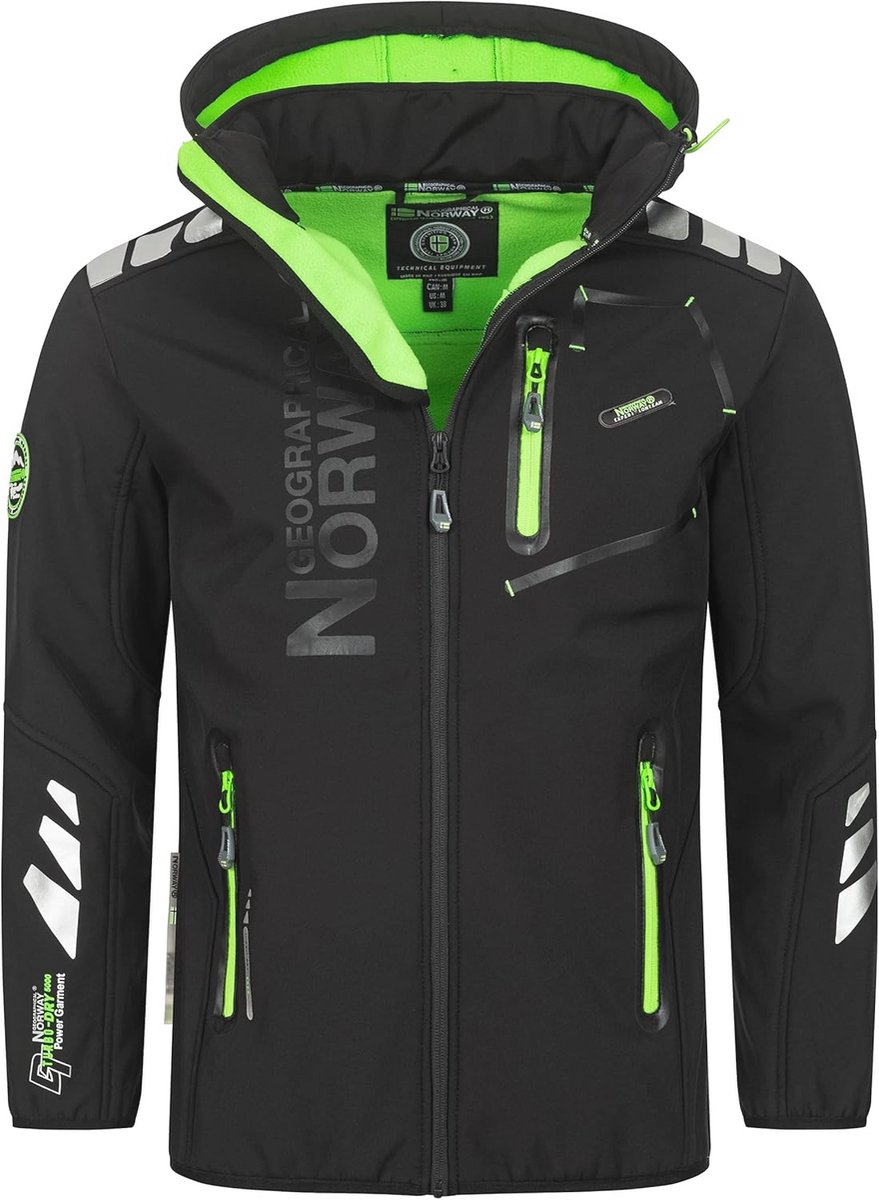 Softshell jas voor heren, outdoor functionele jas