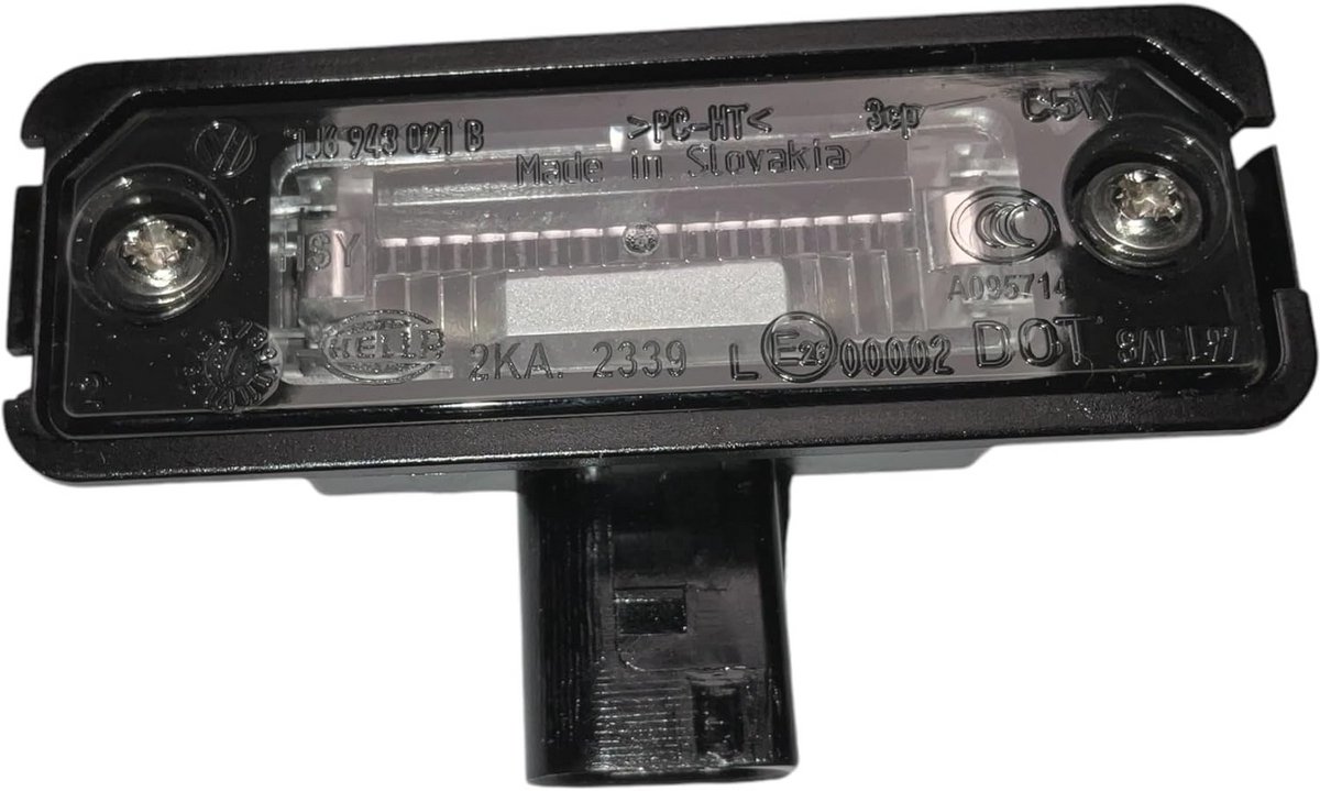 Kentekenplaatverlichting voor VW Golf 4, Lupo, Polo en New Beetle
