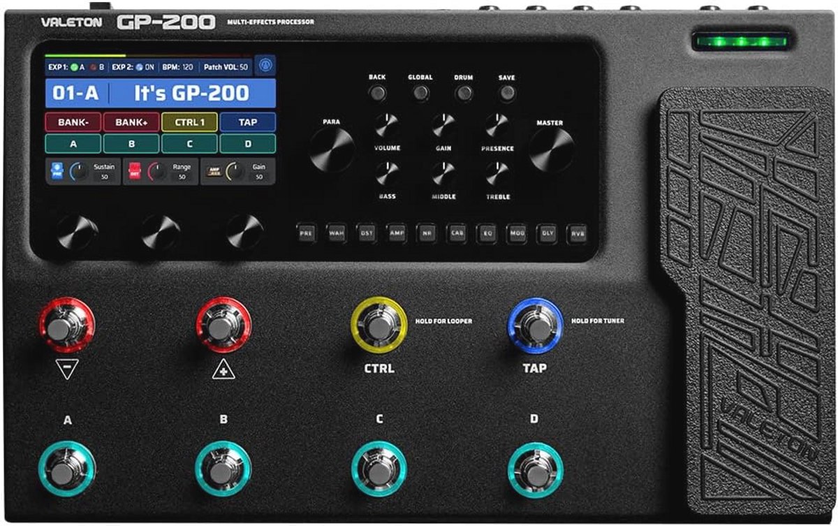 HD Modellering Multi-Effect Processor met USB Audio-interface