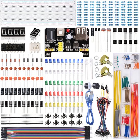 Lab – Zelf een electronica circuit ontwerpen en bouwen – van schema naar breadboard – incl leerkracht uitleg – Junior IOT
