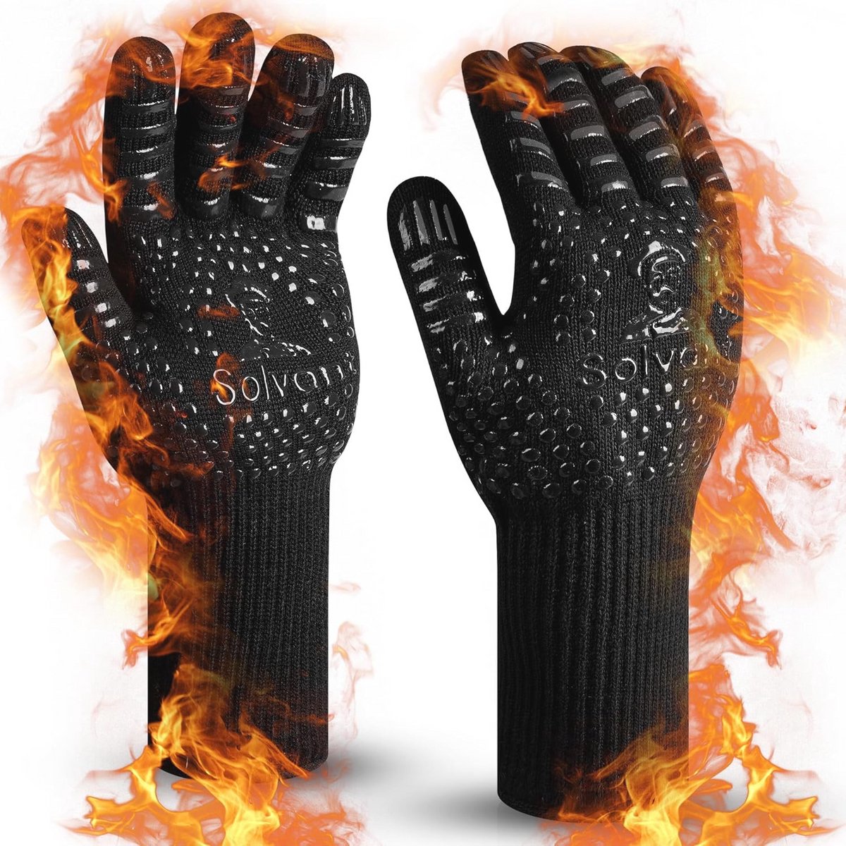 Hittebestendige Grillhandschoenen tot 800°C - BBQ Accessories voor Veilig Grillen