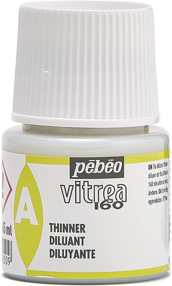 Transparante Glasverf Voor Artistieke Creaties - Vitrea 160°C - 45 ML