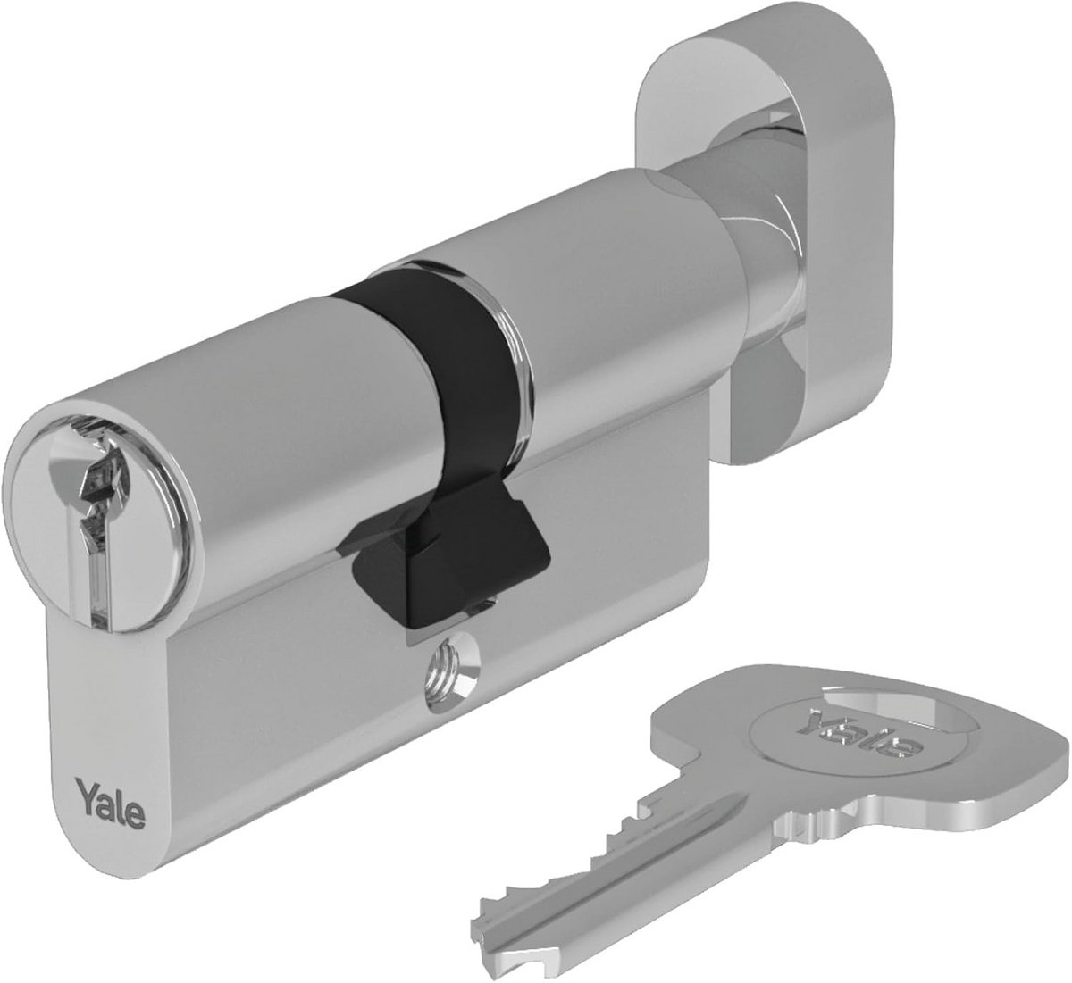 Veiligheidscilinder Euro 40/40 mm met dubbele functie, 5 sleutels en anti-picking ontwerp