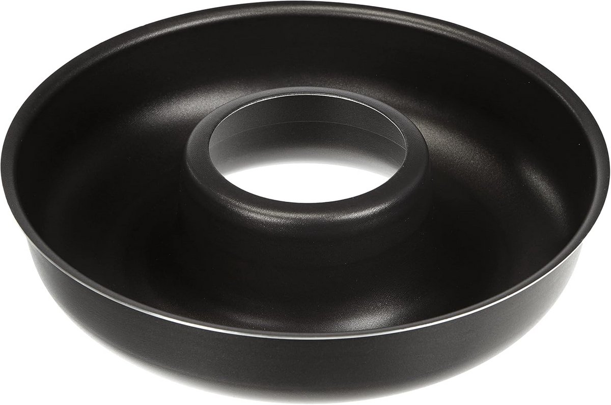 Antiaanbakvorm 24 cm voor perfect gebak - Zwart