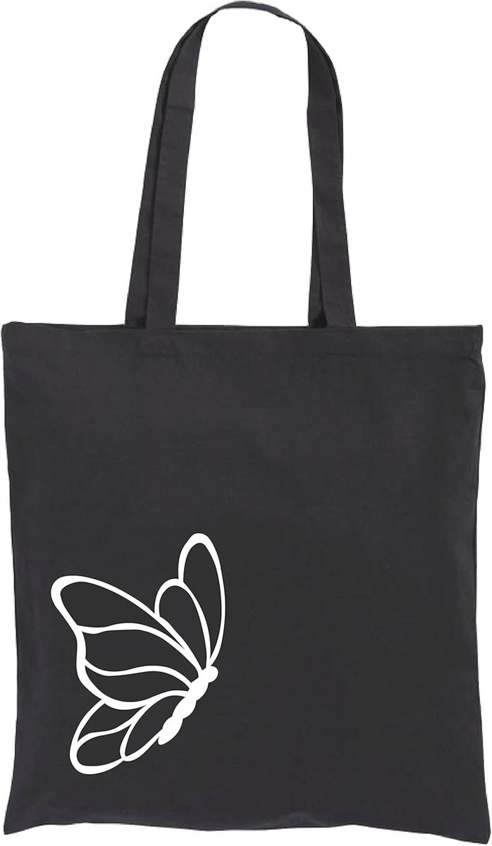 Vrouwelijke Shopper Tas - Lichte Katoenen Tote Bag voor Dagelijks Gebruik