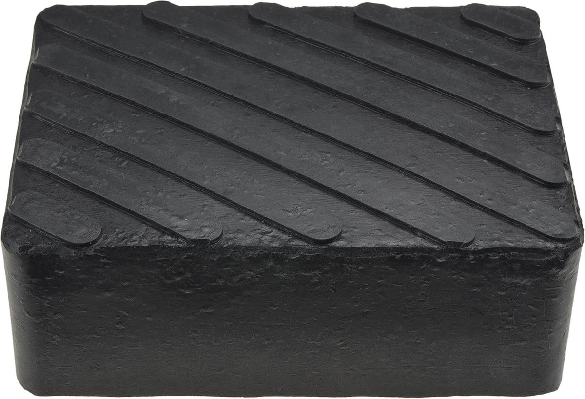 Rubberen pad voor korte hefbrug 165x120x60mm